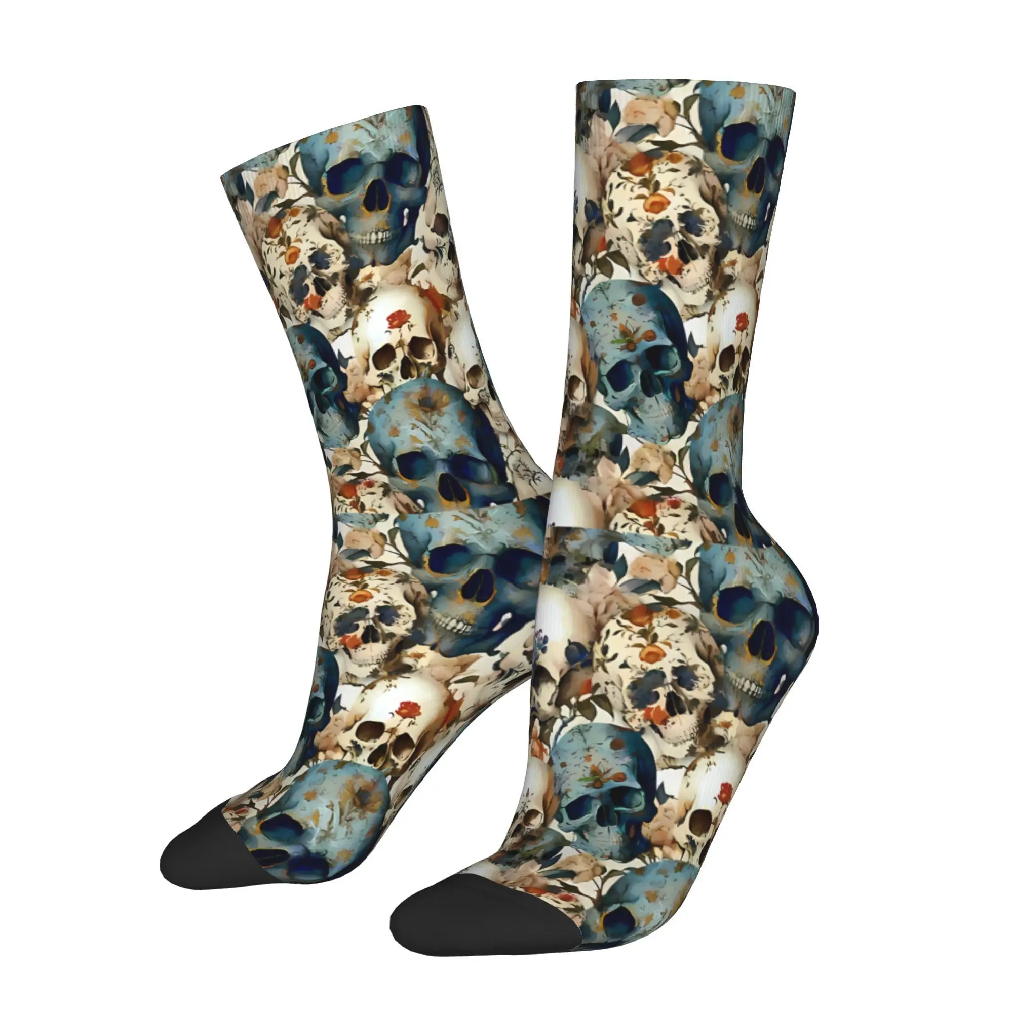 

Colorful Patterns Sock Printed Man Polyester