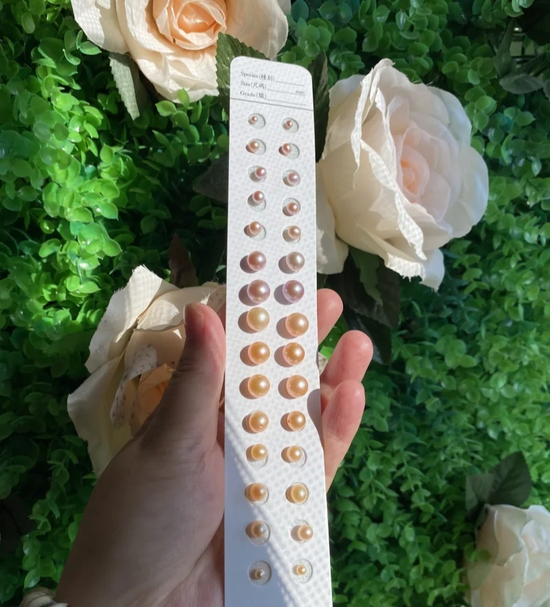 

Real Freshwater Pearl Natural Fresh water Pearls Grade AAAA High Luster Round Pearls for Jewelry Making Pearl Earrings Necklace