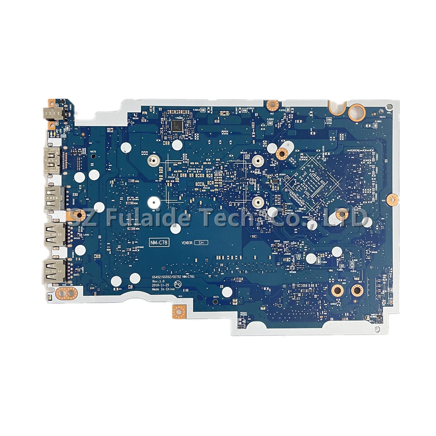 Placa de Vídeo NM-C781 para Lenovo Ideapad 3-15IML05 com CPU 5205U