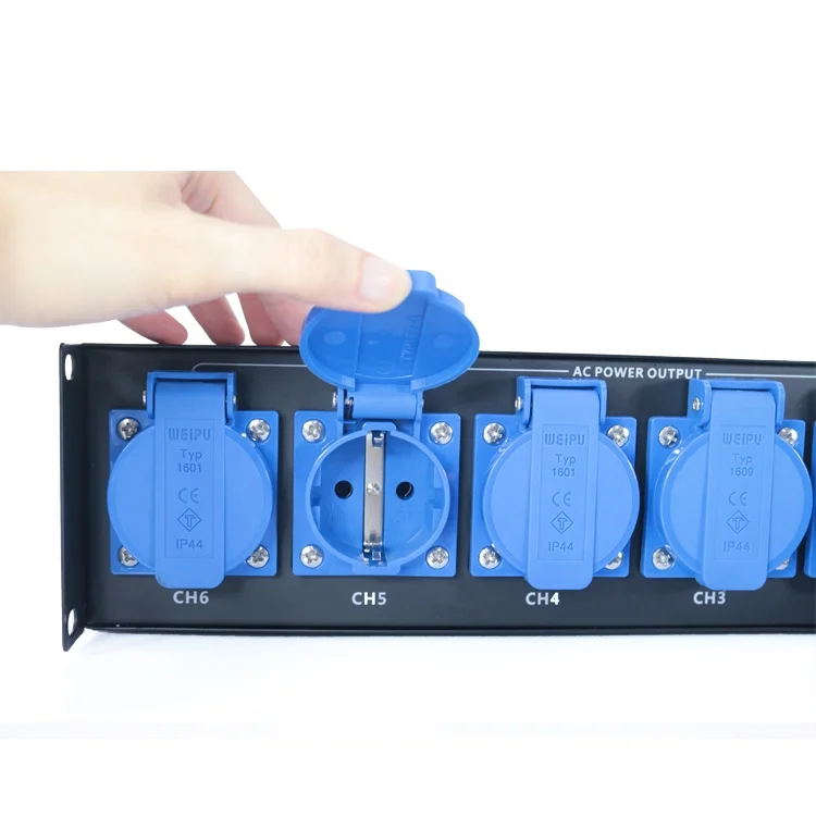 TLF LAS4+8 16a 휴대용 이벤트 전원 공급 제어 전원 분배 박스