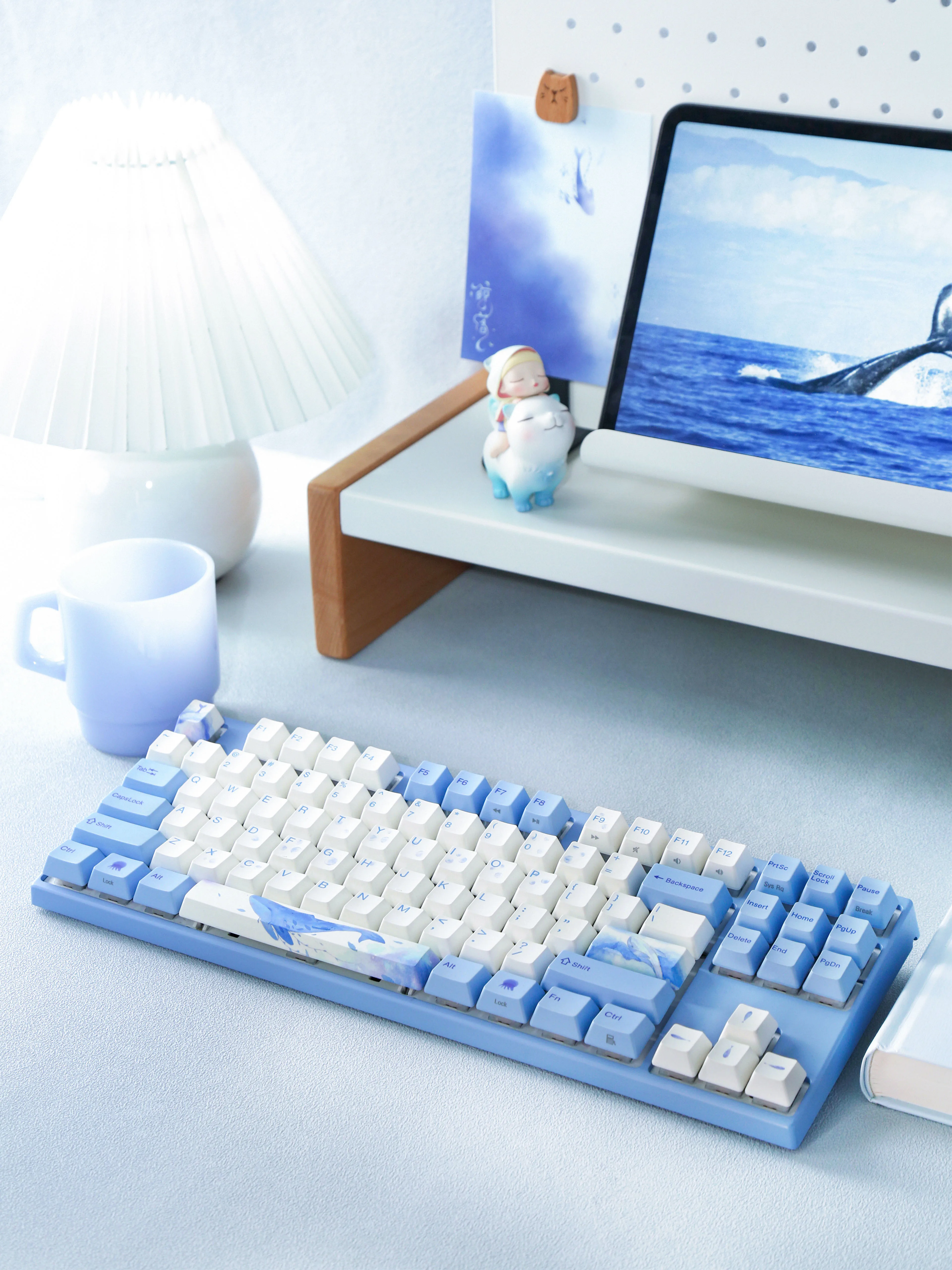 Imagem -04 - Varmilo-teclado Mecânico para Escritório sem Fio com Modo Retroiluminação Quente Branca para Jogos de Escritório 108key