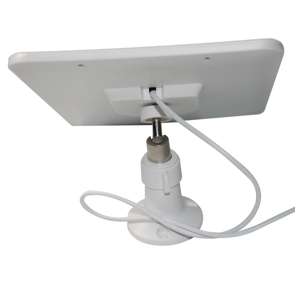 6W Solar Panel Charger Compatible with For ring Doorbell Outdoor Security Cameras DC5521 5V 5M Cable Lightweight 191g