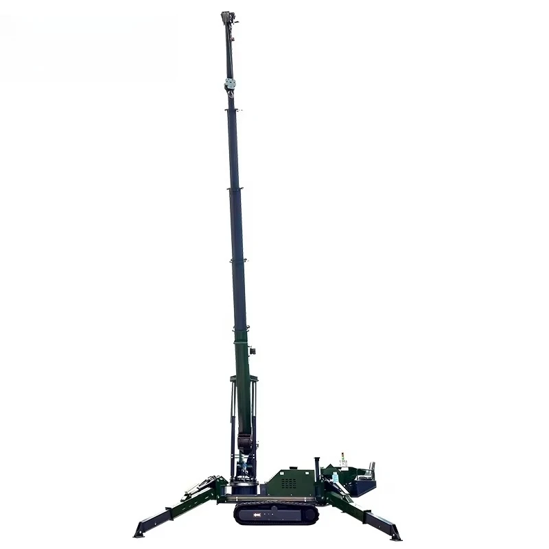 Mini Crawler Crane Electric Spider Crane Tracked Lift Small Crawler Crane Portable Customized Load Capacity