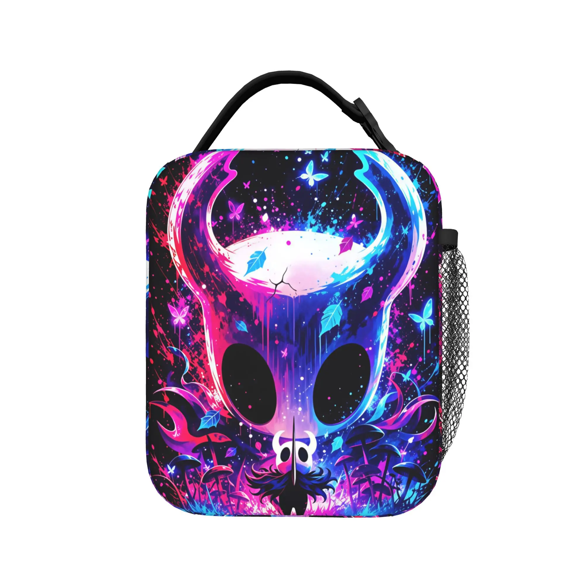 Lunch Bag Hornet Hollow Knight Silksong  Office Lunch Box For Child  Aesthetic Portable Graphic Tote Food Bags