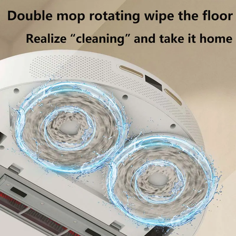 5000PA Xiaomi Mijia Self Cleaning Vacuum Robot Mop 2 Smart Robot Vacuum Cleaner Tools Surging Fan LDS Navigation OTA Upgrade
