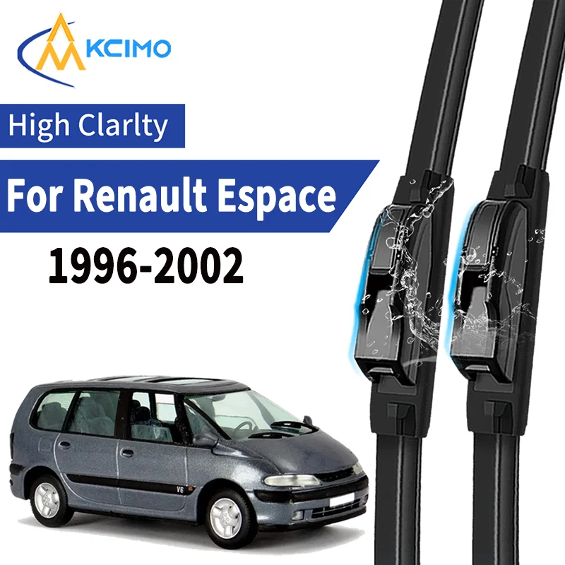 

Premium 2pcs Silent Windscreen Wipers for Renault Espace III JE0 1996-2002 Durable Rubber Blades Quiet All-Weather Performanc