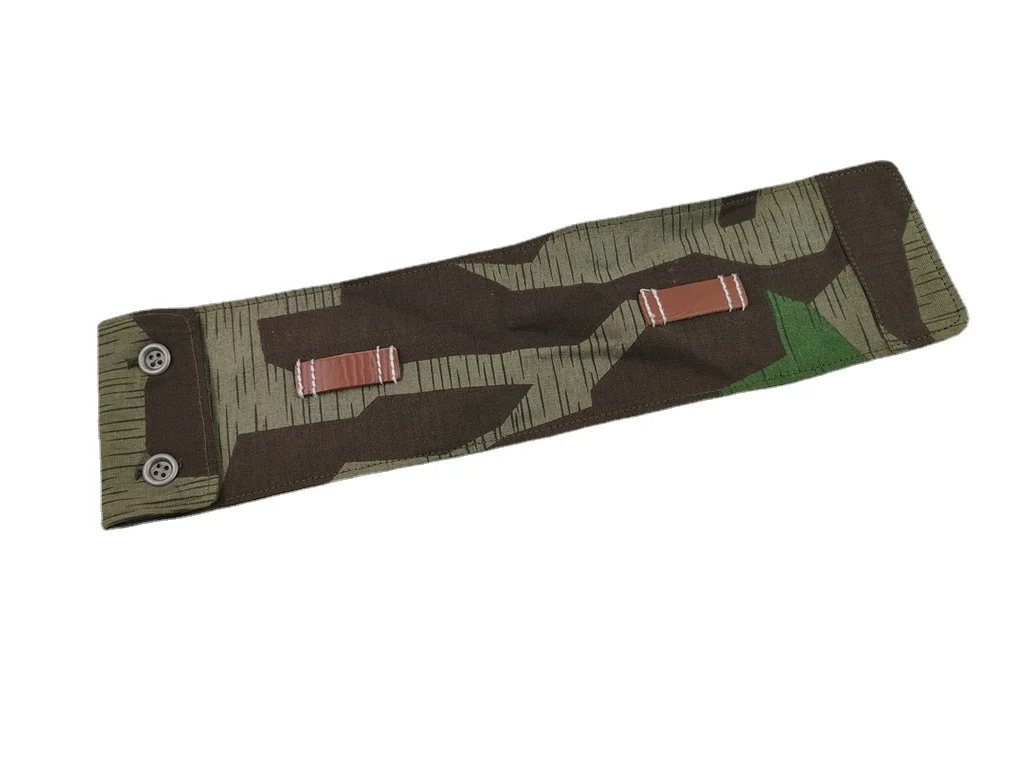 REPLICA WWII GERMAN ARMY SPLINTER CAMO CAMOUFLAGE TOOL POUCH CANVAS COVER