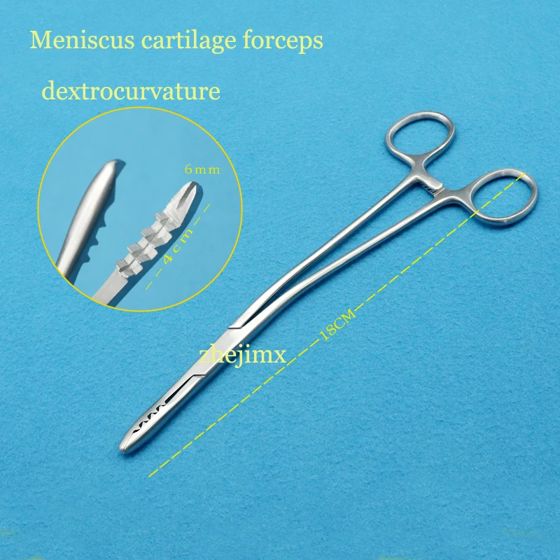 Meniscus cartilage forceps Orthopedic instruments tools Stainless steel orthopedic forceps special cartilage forceps Medical pli