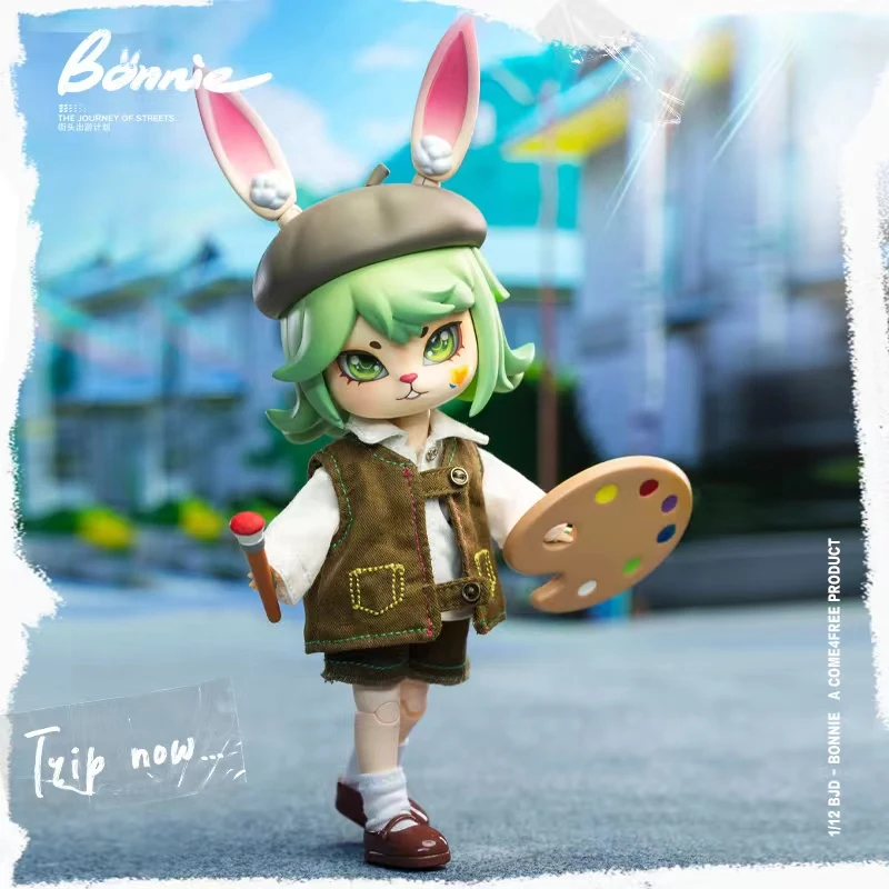 

Bonnie Street Travel Plan Series Obtisu11 Bjd Blind Box 1/12Bjd Dolls Kawaii Doll Caja Ciega Action Figures Model Mystery Box