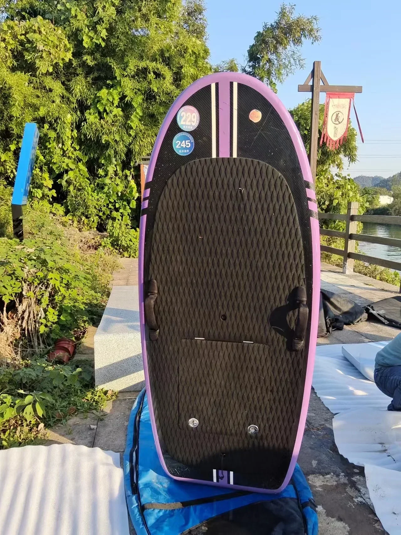 Customized Logo Surfboard Electric Oil