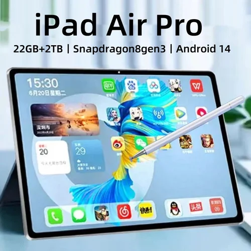 Imagen 1 del producto 2025 Original IPad Air Pro Tablet 11 pulgadas Android 14 20000mAh Global versión RAM 22GB ROM 2TB 10 Core tabletas PC IPad Air Pro