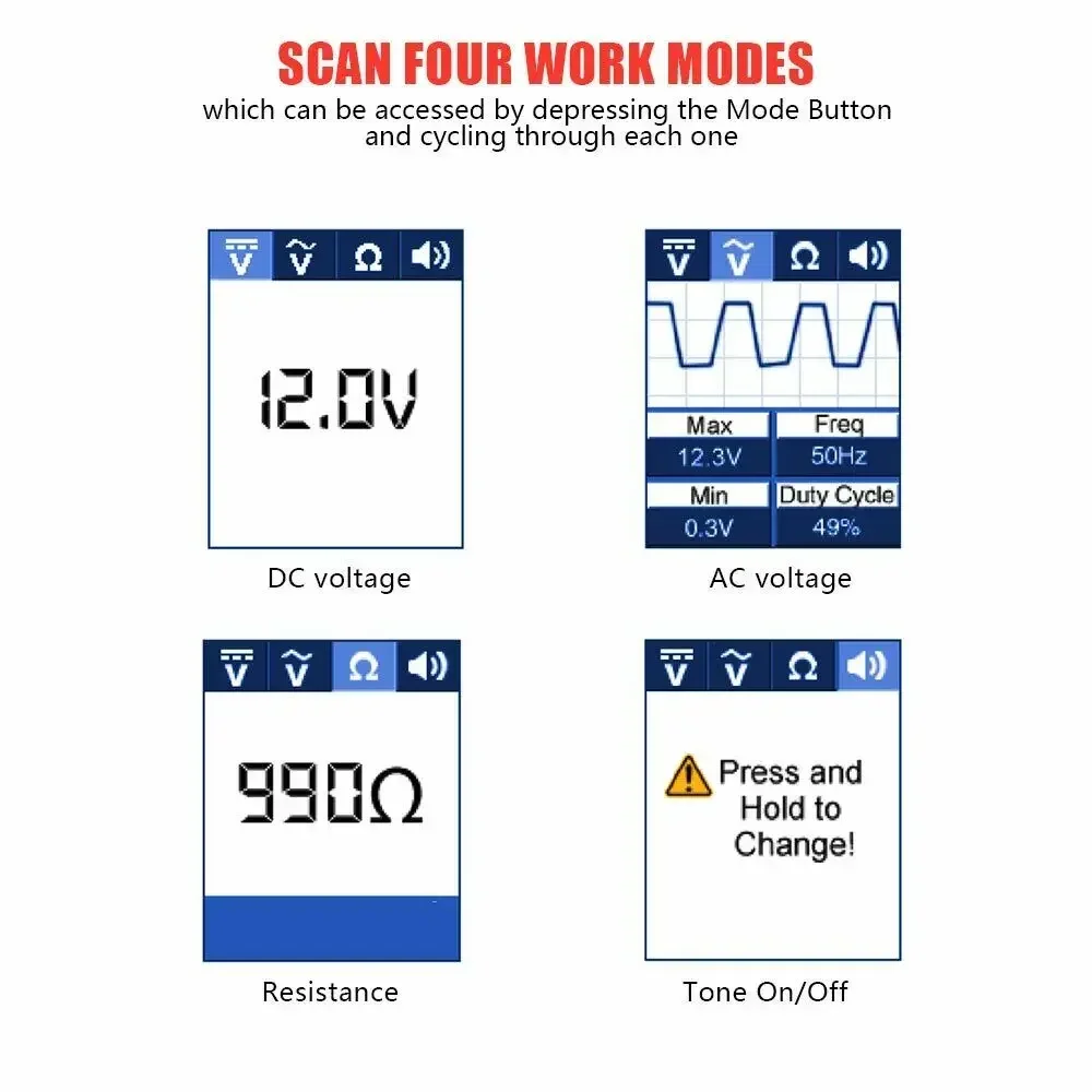 2024 Newest Autel PowerScan PS100 12V 24V  Electrical System Diagnostic Tool Automotive Circuit Tester Power Circuit Probe Kit