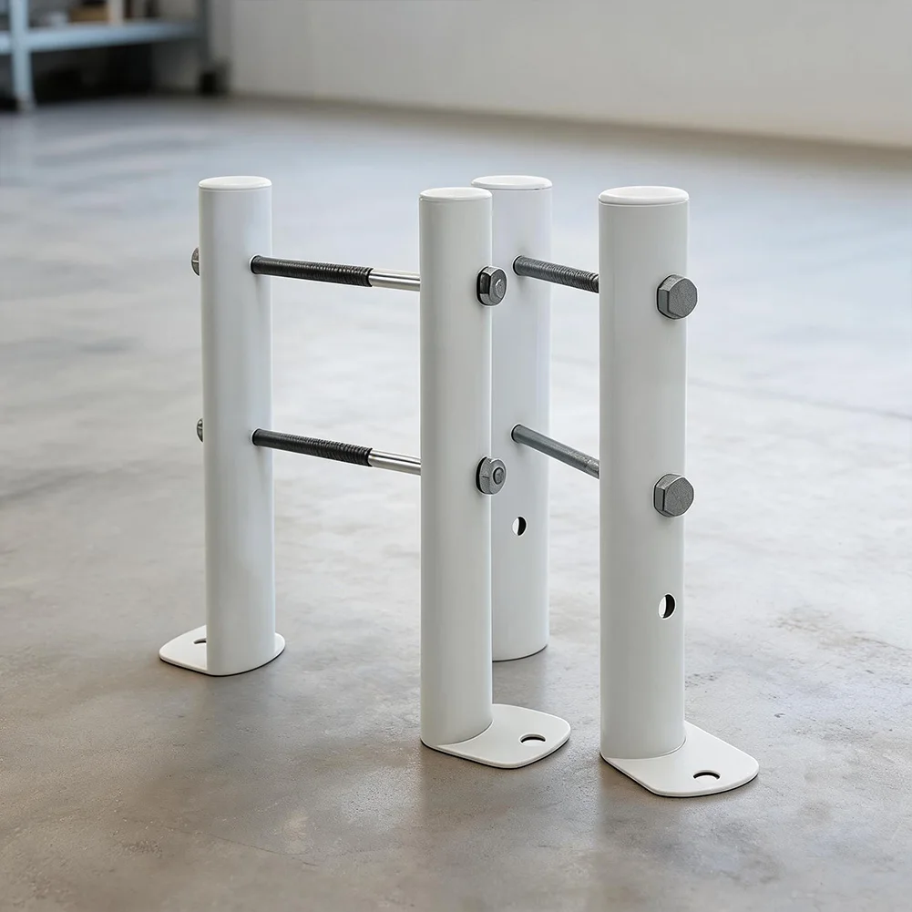 45cm Radiator Floor Support Base Sturdy Steel Mounting Bracket Kit For Secure Installation, Fixing Holder