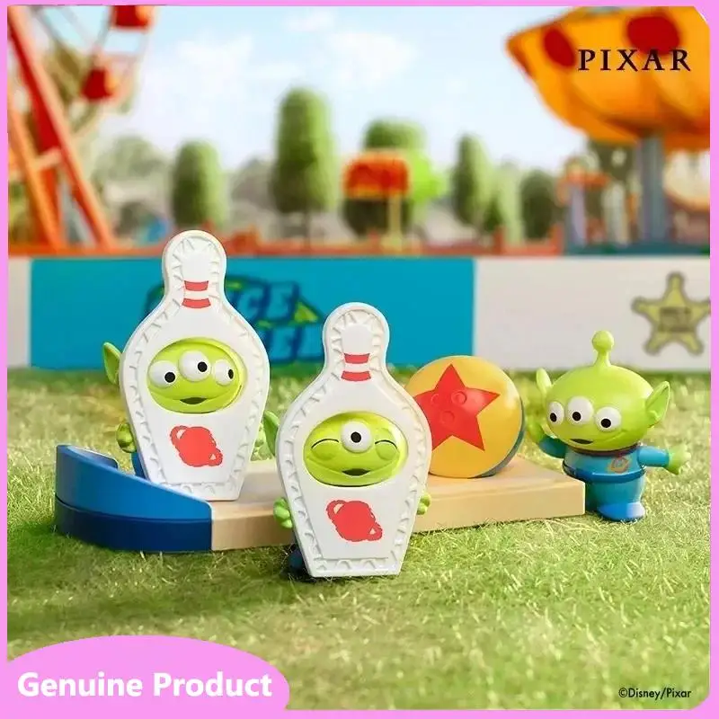 

100% Original Disney Pixar Alien Party Games Series Scene Sets Blind Box Toys Guess Bag Mystery Box Mistery Caixa Action Figure