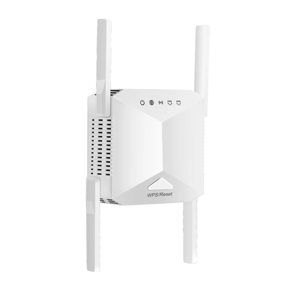 Wireless WiFi Repeater External Four Antennas Network Expander Router Signal Enhancement Simple To Setup