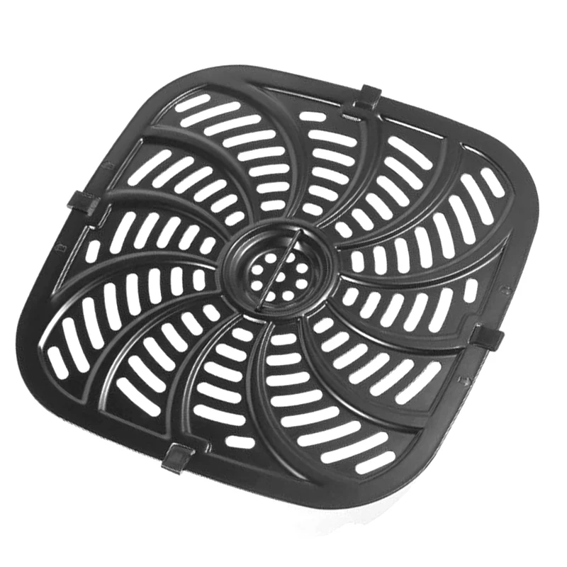 Eckenschutz, Luftfritteuse-Tablett, gesundes Frittieren, 4-Eckenschutz, praktisches Design, langlebige Leistung