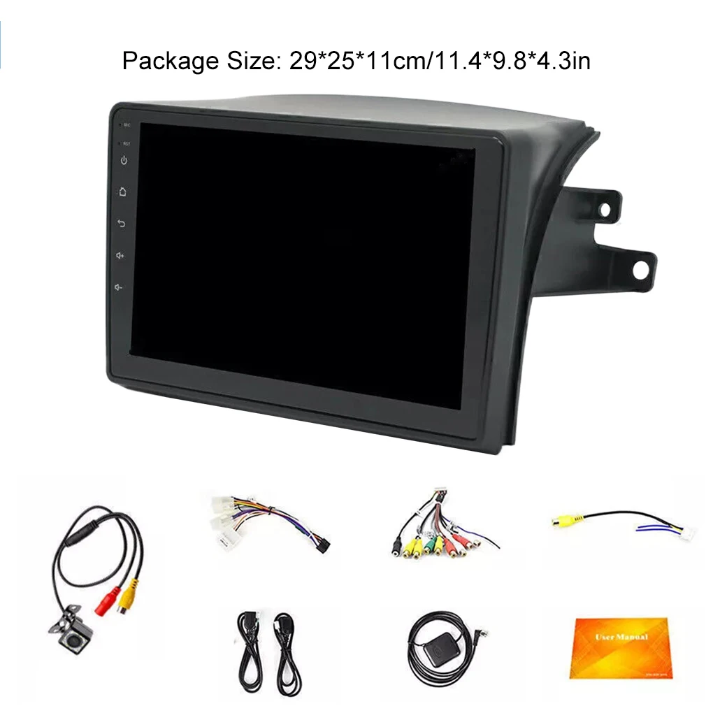 10‘’Ainavi Car Radio For Toyota Sienna 2004-2010 Carplay Android Auto Multimedia Player WiFi 4G 2 Din 2+32G 12LED Camera