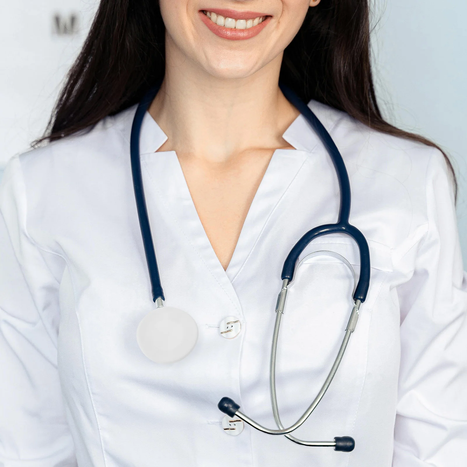 10pcs Stethoscope Protective Cover Silicone Universal Fit Disposable Diaphragm Protector Medical Exam Accessory For Clinic