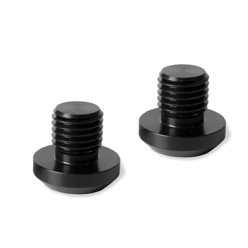 4pcs M10 x 1.25 Motorcycle Mirror Hole Plug CNC Machined Aluminum Mirror Blanking Screw Universal Left Hand Thread