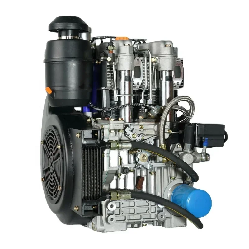 

20HP 4 stroke 997cc Naturally Aspiration air-cooled two cylinder in-line diesel engine for Excavator