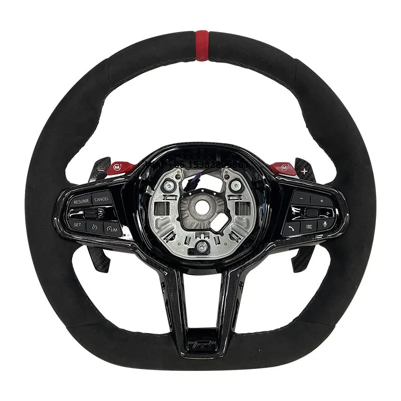 

Car M Sport Steering Wheel for G30 G31 G32 X3 G01 X4 G02 M2 M3 M4 F30 Carbon Fiber Steering Wheel Full