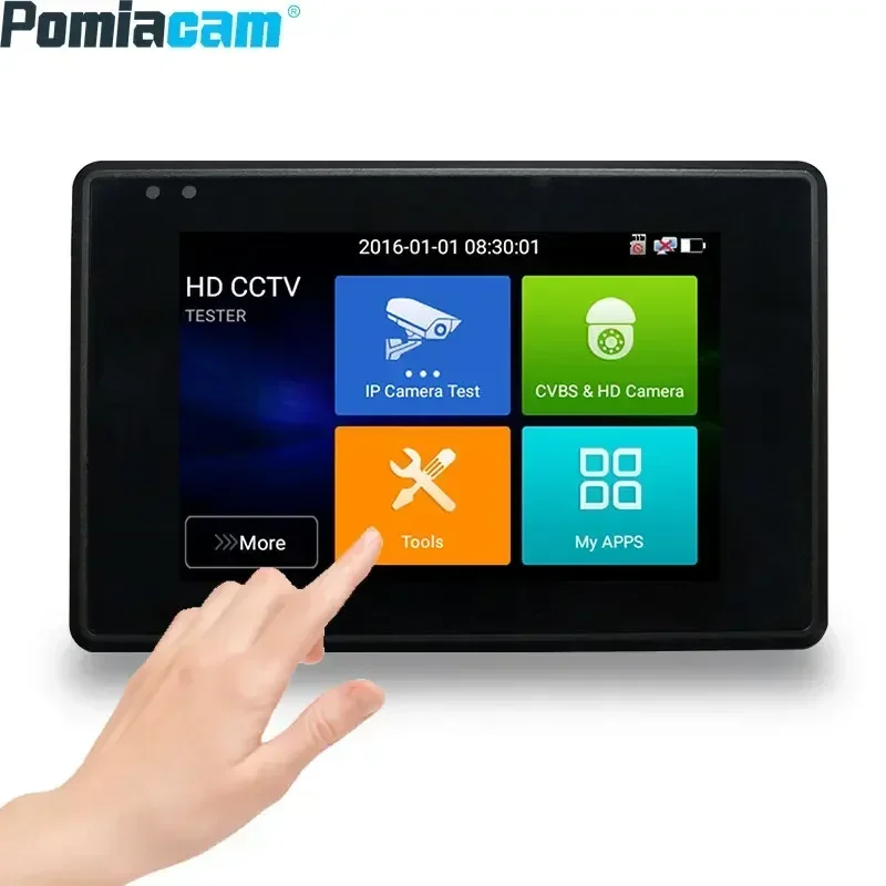 

IPC1800plus 8MP CCTV TESTER H265 264 4 Inch 4K Security Tester Monitor Analog IP Camera monitor with WIFI AHD/TVI / CVI CVBS