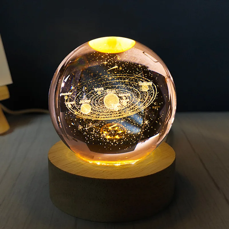 

Crystal Ball Night Light 520 Graduation Children S Birthday Gift Practical Creativity For Girls Boys Friends Classmates