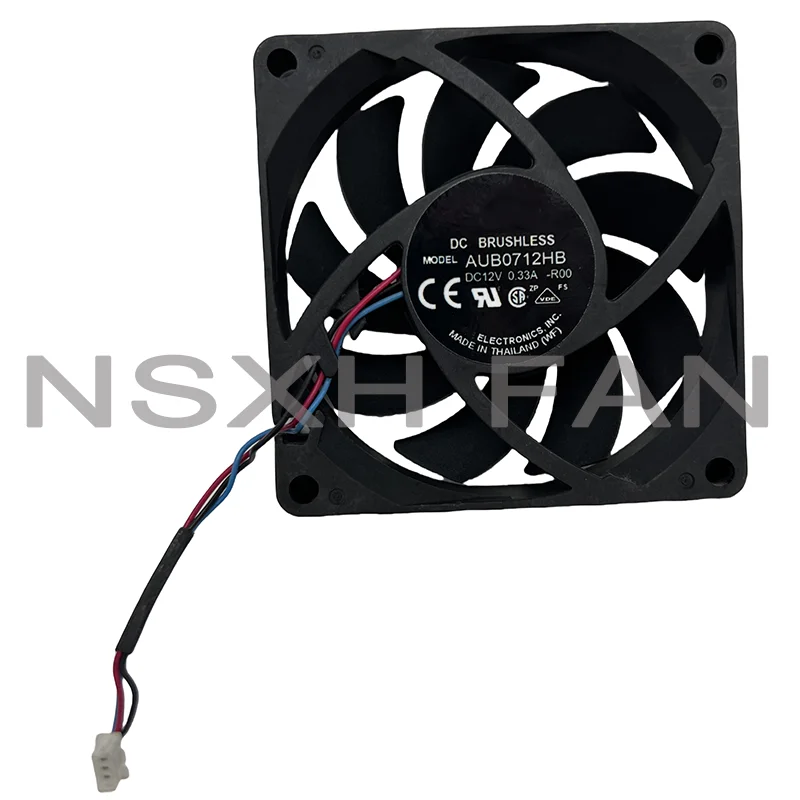 AUB0712HB 7015 12V 0.33A 7CM CASE PROJECTOR COOLING FAN