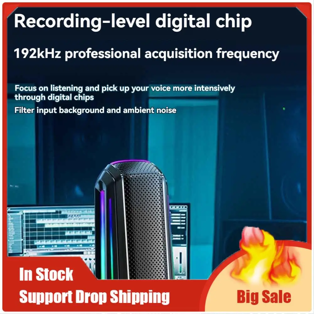 최고 거래 USB 마이크 컴퓨터 게임용 마이크 PC 녹음용 마이크 데스크탑 노트북과 호환 가능