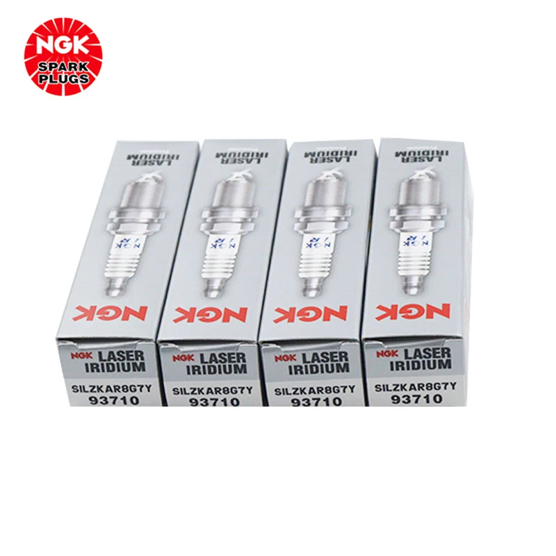 NGK Iridium Platinum Spark Plug SILZKAR8G7Y 93710 is suitable for the Range Rover Evoque Discovery Sport Edition（4PCS)