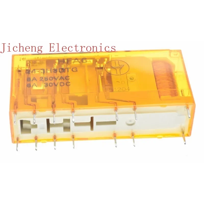 

10PCS HFA6-24-3H3DTG safety relay base A6-6Z-C2-D24 for P7SA-14F-ND