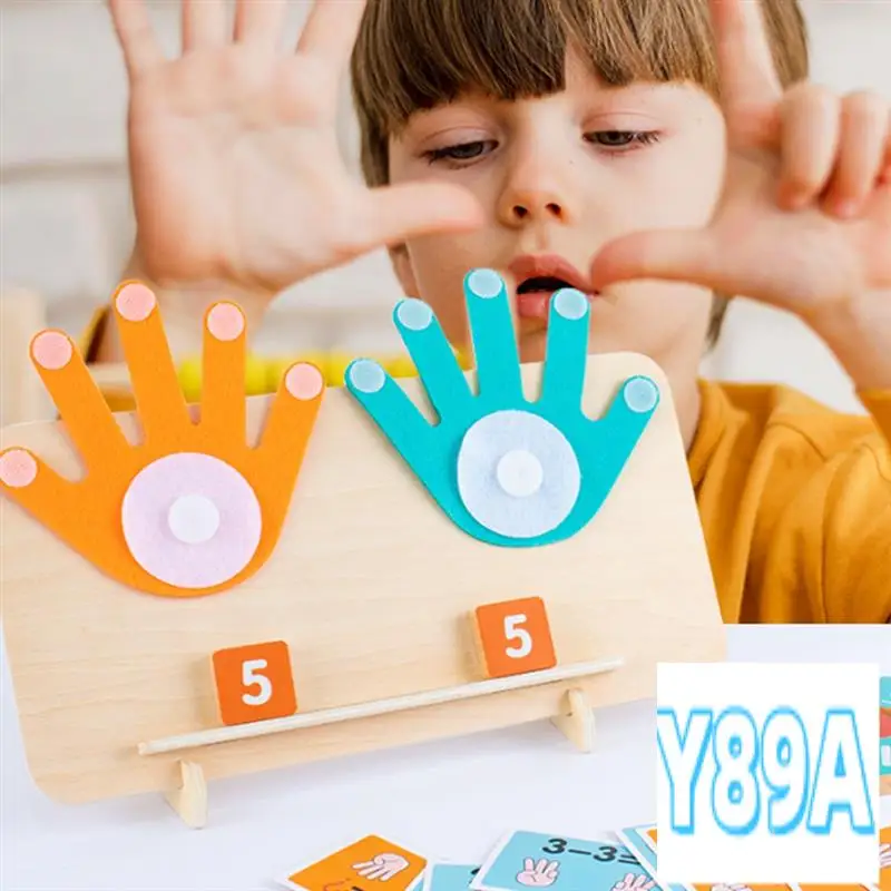 

Finger Numbers Intelligence Math Toy Develop Finger Counting Math Toy For Preschool Children Travel Game