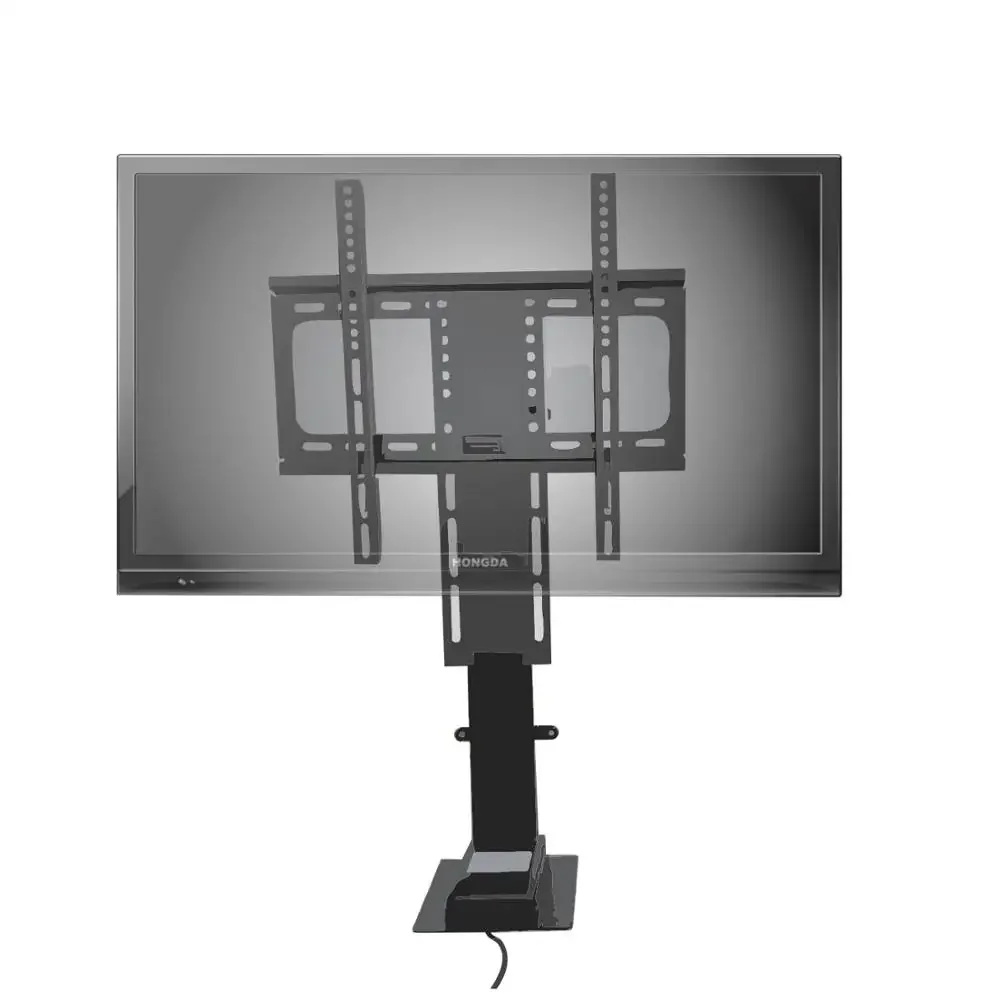 TV lift using electric 24V DC Linear actuator motor 32"-75" tv motorized Vertical lift system