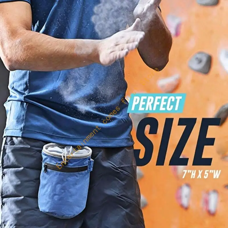 Easy To Transport Grip Enhancer With Reinforced Side Compartment And Leak Proof Design For Athletes And Mountain Climbers 55KD