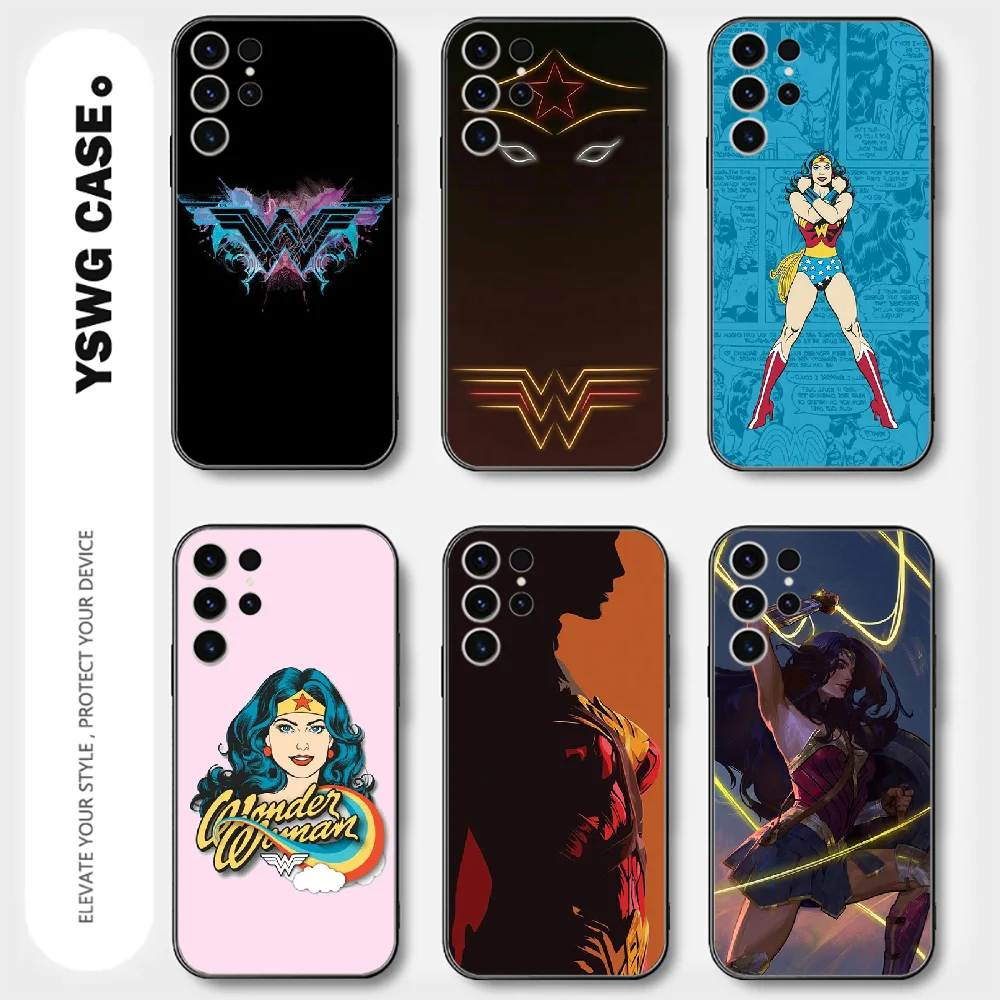 Wonder Hero Woman Phone Case For Samsung Galaxy A S 20 21 22 23 12 13 32 33 34 51 52 53 54 71 FE Ultra Plus Cover