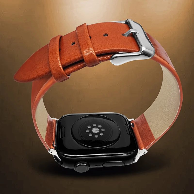 49 مللي متر 42 مللي متر 38 مللي متر الساعات سوار iWatch الترا سلسلة 8 5 6 7 4 3 se النفط حزام من الجلد ل سوار ساعة أبل 44 مللي متر 40 مللي متر 45 مللي متر 41 مللي متر