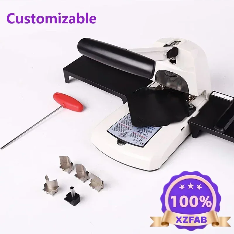 Factory Direct 2026 9521 Heavy Duty Corner Rounder Punch 6 in 1 Multifunction Power Punch Adjustable R3.5/6/10 Rounded 100 Sheet