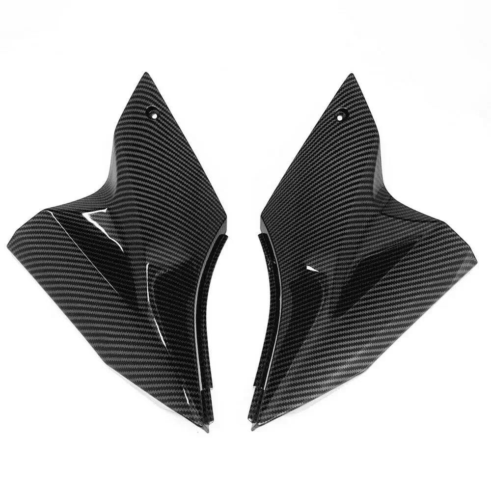 

ZX-10R Motorcycle Accessories For KAWASAKI Ninja ZX10R 2006 2007 Gas Tank Side Trim Fairing Hydro Dipped Carbon Fiber Finish