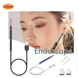 5.5mm USB Visual Ear Otoscope 480P Ear Health Care Cleaning Endoscope Camera  for Android Type C Smartphone PC