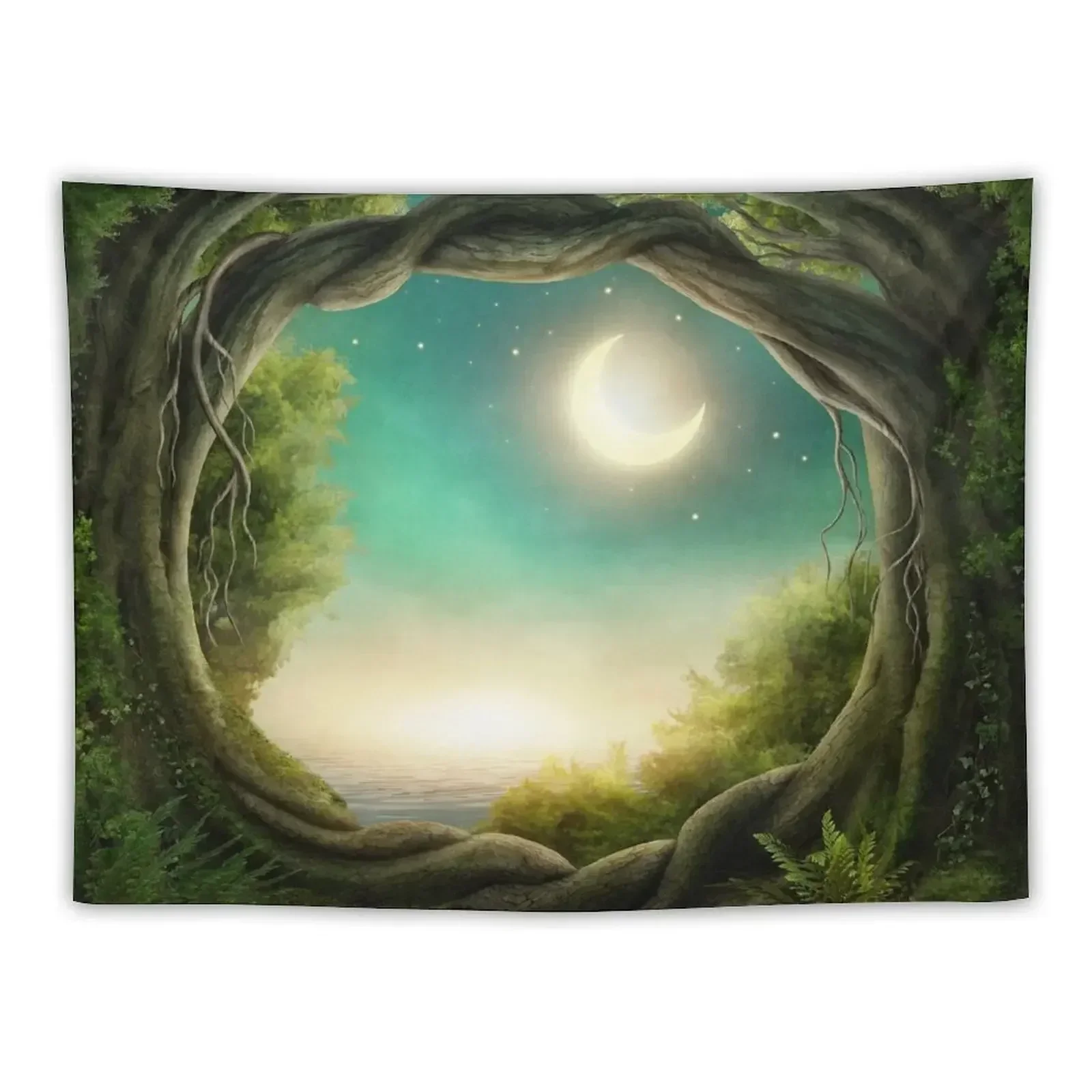

Magic Moon Tree Tapestry Wall Decor Decorative Wall Tapestry