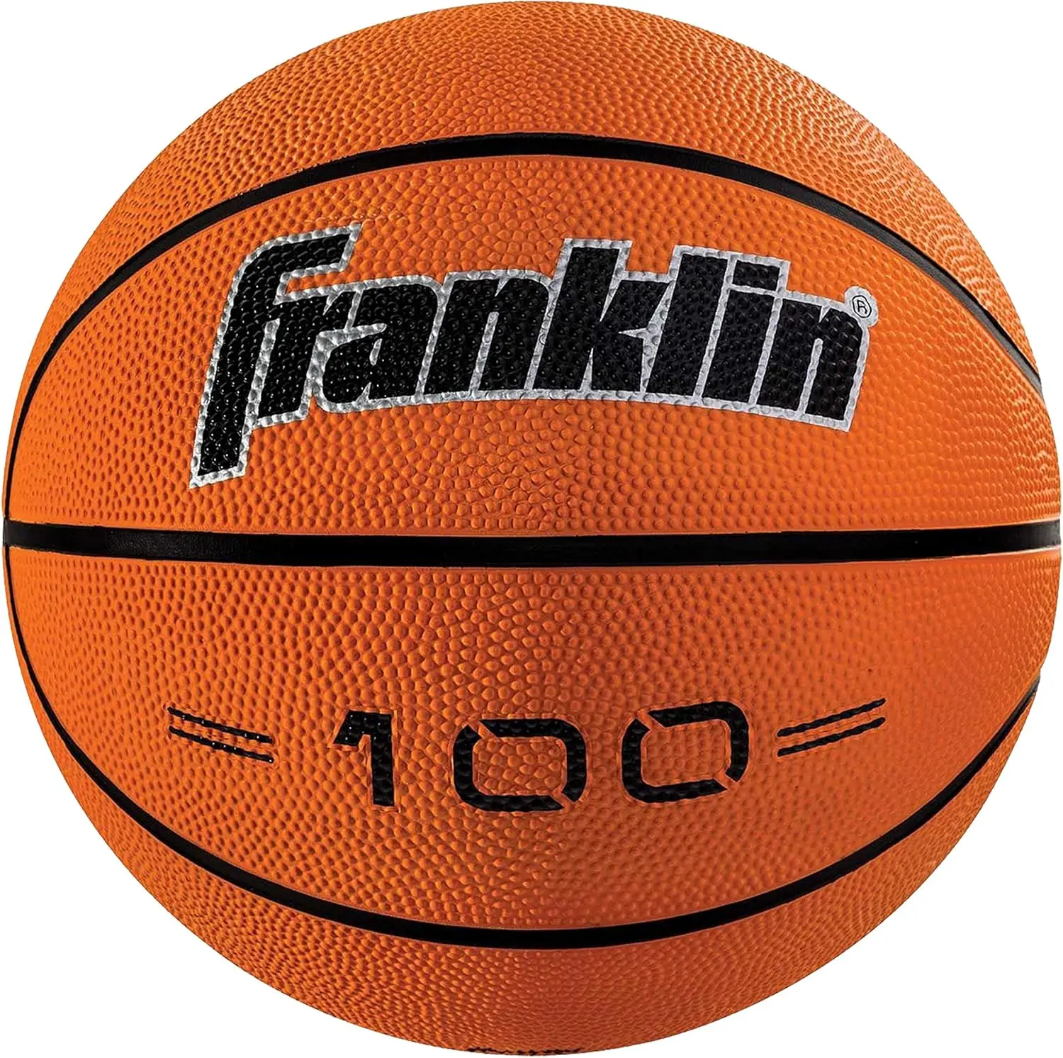 

Official Size 28.5" Indoor & Outdoor Rubber Basketball - Extra Grip, Durable Construction for All Courts