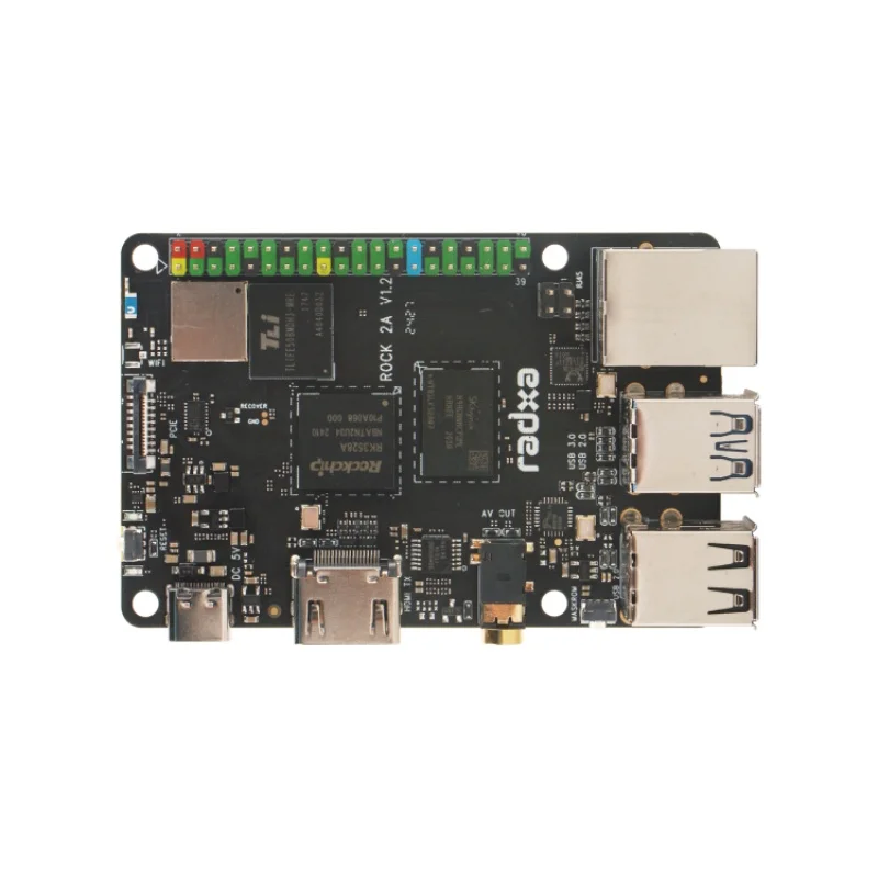 Renesas Radxa ROCK 2A RK3528A czterordzeniowa płytka rozwojowa procesora, komputer jednopłytkowy obsługujący GPU i 4K
