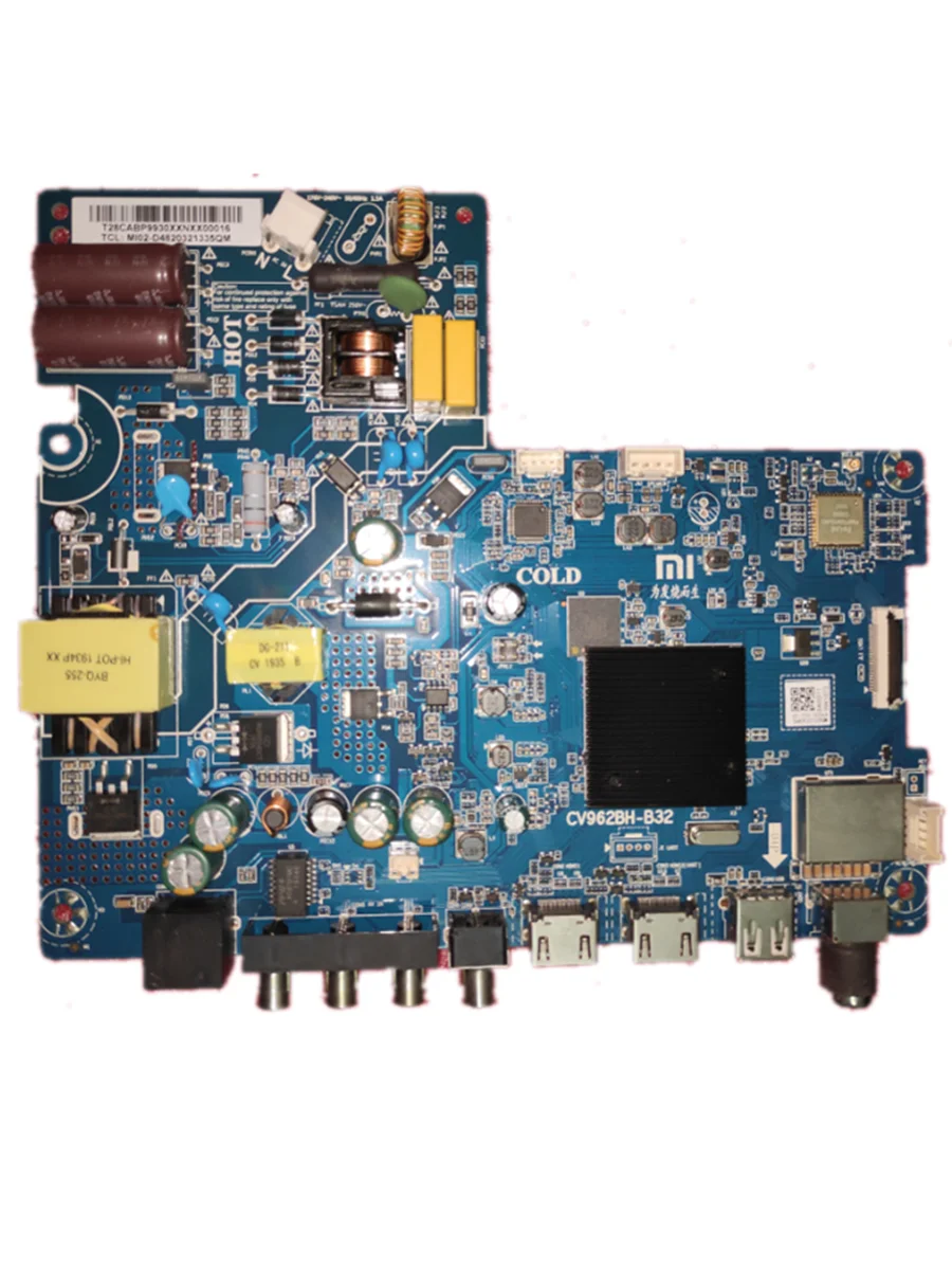 Frete grátis! Três em uma TV Motherboard, Rede WiFi, Teste Bem, CV962BH-B32, 60-72V, 300ma, funcionando bem
