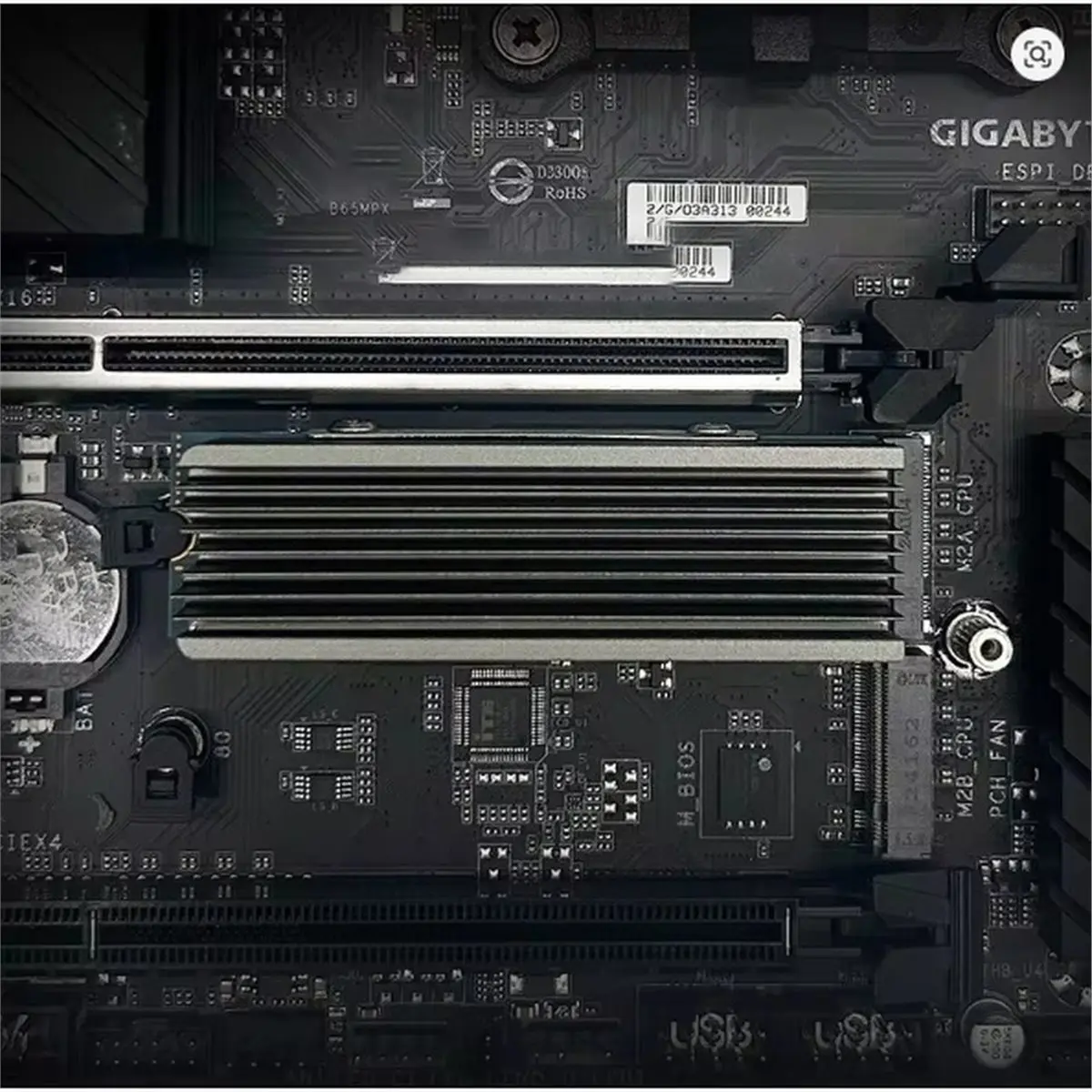Suitable ICE Whale M.2-3 2 Heat Pipes SSD Heat Sink Solid State Drive Radiator for M.2 NVMe 2280 SSD Cooler with Thermal Pad