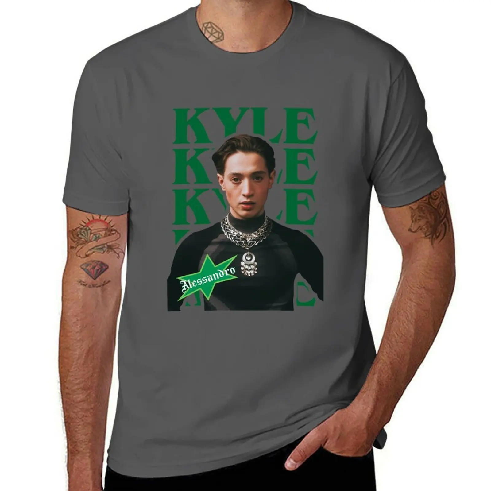 

Kyle Alessandro Lighter Eurovision 2025 Norway T-Shirt Sport Basic Moisture Wicking Tee