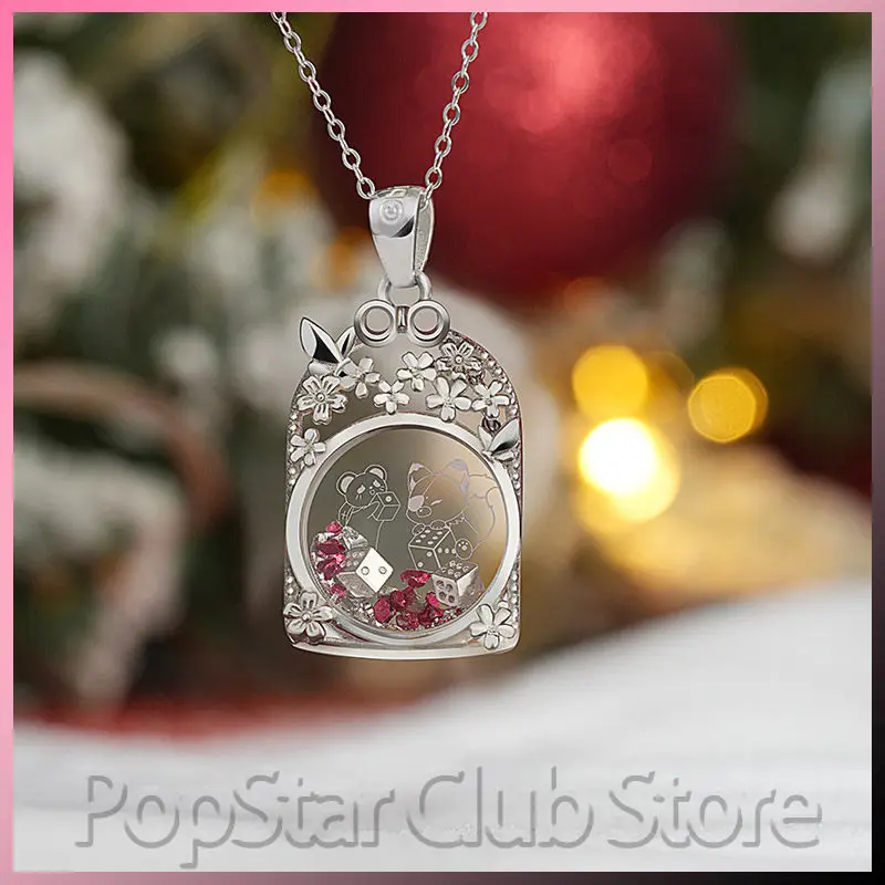 

Официальное аниме-колье Tian Guan Ci Fu: подвеска из серебра 925 пробы с Се Лянем и Хуа Чэном, коллекционный декор, подарки на день рождения