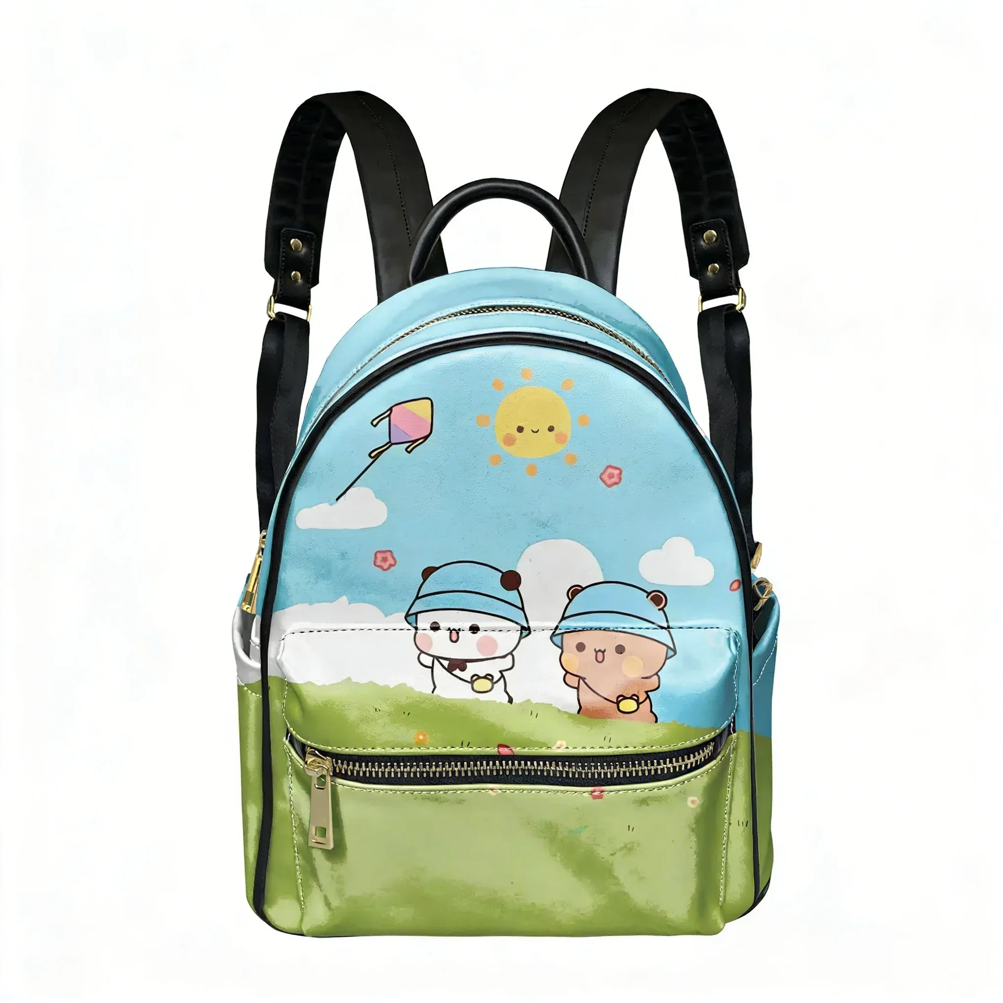 

Cartoon Animation B-Bubu Dudu Backpack Womens Men Personalized Double Shoulder Bag Business Travel Bookbag Rucksack Gift Daypack