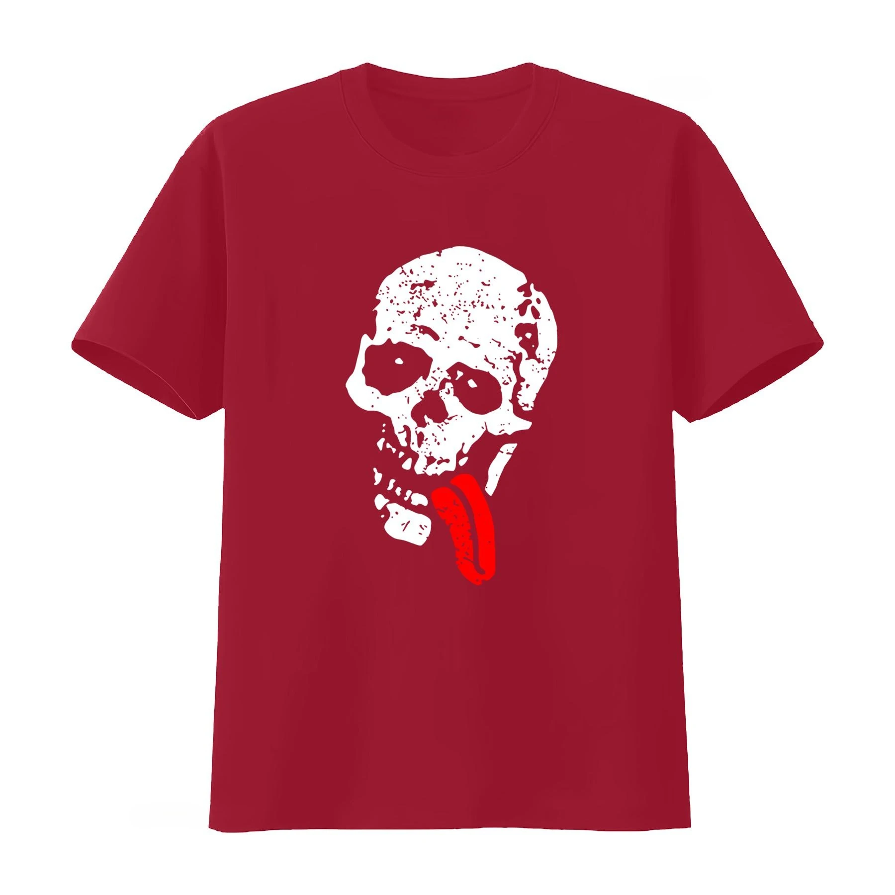 Nwt Jesse Pinkman Skull T Shirt Black Unique Design Vintage Homme Versatile Streetwear Men's Clothing Women 2026 Summer T Shirt