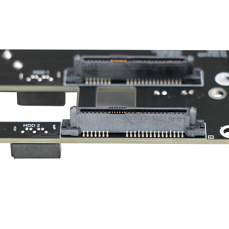 Dual/Triple SATA 2.5/3.5 Inci Hard Drive Backplane NAS Chassis Adaptor Pelat SATA Besar 4D Power Supply Storage Server Backplane