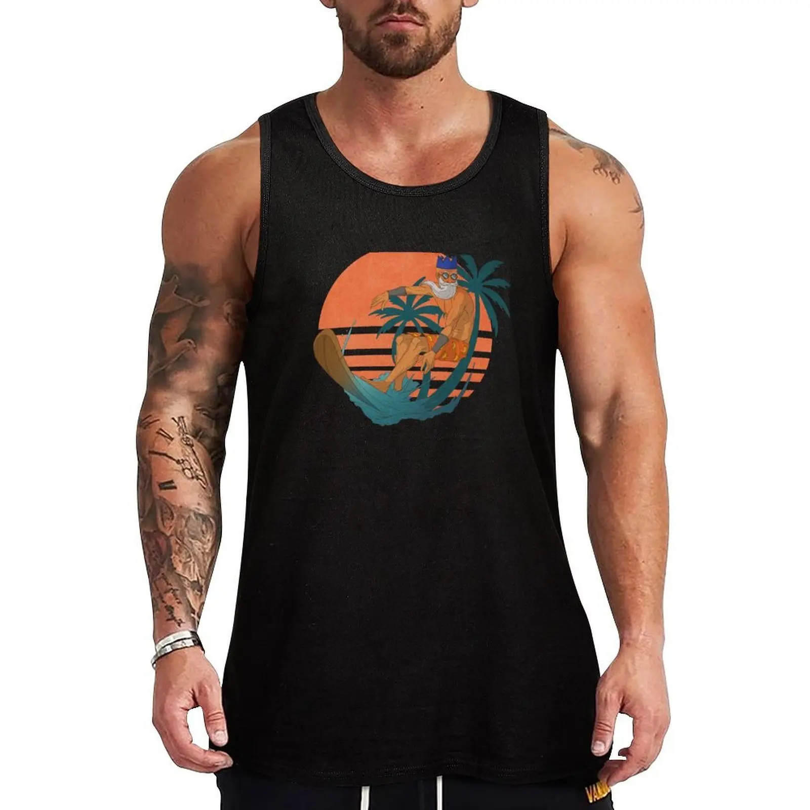 

Karamja Summer Vibes Tank Top Men gym sportswear gym Men's t-shirts new in tops & t-shirt men gym clothing